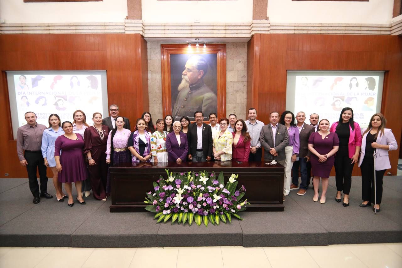 Conmemora Congreso de Nayarit el Día Internacional de la Mujer